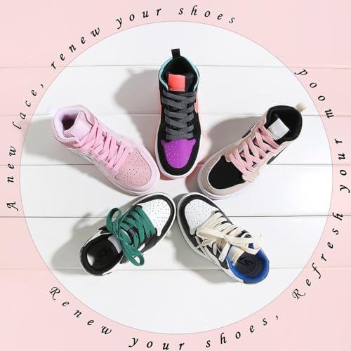 Image of VSUDO Flat Sneaker Shoe Lace, Flat Shoe String for Sneaker, Athletic Shoelace