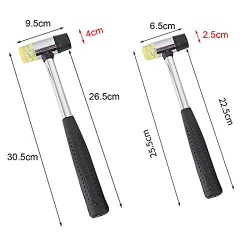 2pcs Martello in Gomma,Martello di Gomma con