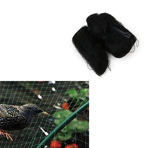 Filet anti-oiseaux noir 3 x 6 m pour plantes et arbres