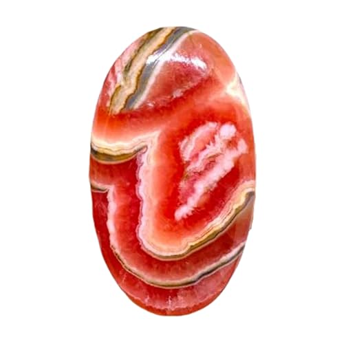 Rhodochrosite cabochon de qualité supérieure, pierre rose d'ornementation pour joaillerie
