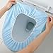 20 Pack Disposable Toilet Seat Cover Waterproof Non-Woven Fabric, Disposable Toilet Seat Covers for Travel, Disposable Seat Covers for Outing Hotel Hospital Public Toilet (Blue+Pink)
