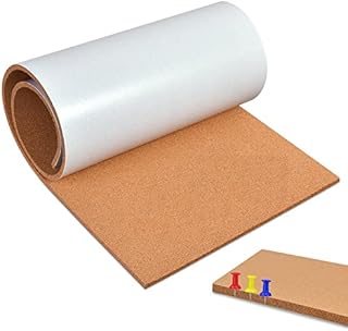 Okydoky Self-Adhesive Cork Borad Roll, 3mm Thick Cork Boards for Walls, 40 * 50cm Cork Board Roll for Office, Home, School(3mm-40 * 50cm,UK)