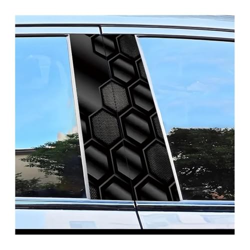 Film de protection en vinyle nid d'abeille anti-rayures pour pilier de porte de voiture - 4