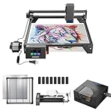 Longer RAY5 20W Laser Cutter and Laser Engraver for Tumblers, Rotary Roller Bundle, 17.3