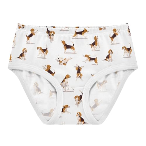 Girls' Underwear Beagle Dog Cotton Stretch Comfort Toddler Panties - Main Image