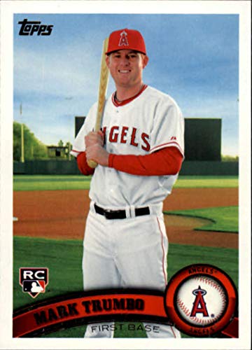 2011 Topps #57 Mark Trumbo Los Angeles Angels MLB Baseball Card NM-MT