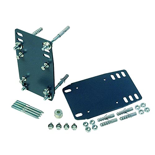 Somfy 2400485 - Plaques de fixation pour piliers de portail battant irréguliers - Compatibles motorisations à bras SGA, Evolvia, Passeo et Axovia - Fabriqué...
