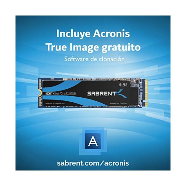 SABRENT SSD 512GB, M.2 SSD PCIe hasta 3400 MB/s - Image 4