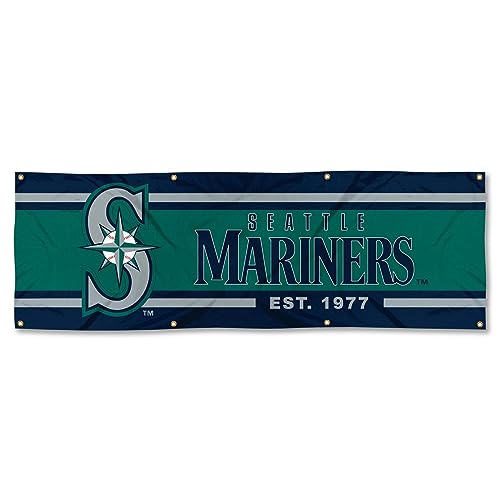 Seattle Mariners Large 2x6 Foot Banner