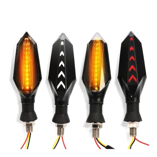 Indicateurs de moto LED triangle finition haut de gamme