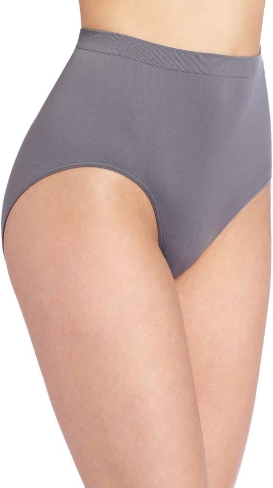Bali Women's 3-Pack Solid Microfiber Full Brief Panty