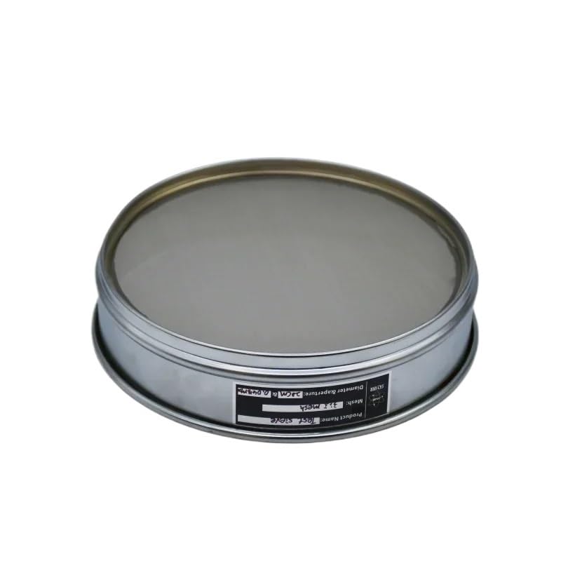 Analysis Sieve Sampling Inspection Standard Lab Test Sieve 304 SUS Filter Mesh Chroming Frame Diameter 20cm 360 Mesh / 0.04mm