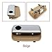 AMXDHH LHD Car Front Passenger Side Dashboard Lock Glove Box Handle Fit for Porsche Fit for Cayenne 2010-2018 7P5857147(Brown)