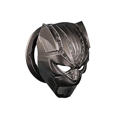 Cubierta del botón de arranque coche Pantera negra Aleación zinc Botón decorativo 3D Cubierta de protección de arranque universal con una sola tecla Interior del coche antiarañazos Cover