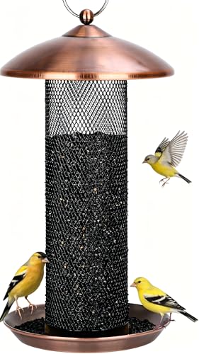 Gtongoko Finch Bird Feeders for Outdoors 2.5 LB Capacity