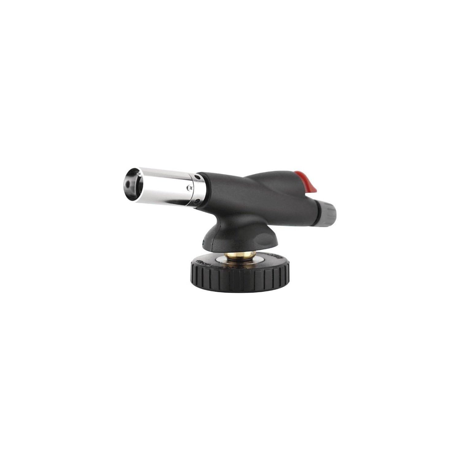 Quick Fit Torch Head, Black, With Auto-Ignition, 360° Operation, Fits Directly on Butane Canister (K980 - Sold Separately), L977