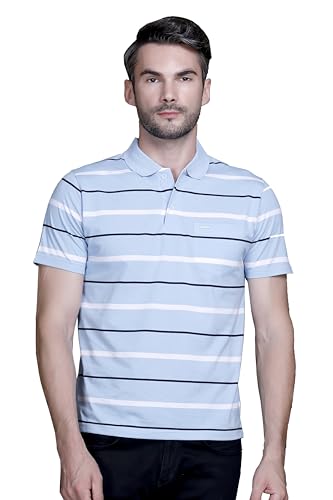 Image of GODFREY Polo T Shirt for Man with Pocket - Half T Shirt for Men Cotton