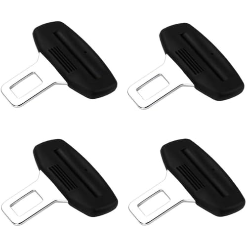4 Pezzi Blocca Cintura Sicurezza Auto, Ferma Cintura di Sicurezza Auto, Gancio Cinture di Sicurezza, Allarme Cintura Sicurezza, per alla Maggior Parte Delle Auto,Camion e Furgoni