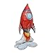 Inflatable Spaceman Astronaut Balloons Base Standing Foil Balloon Boys Space Theme Birthday Party Kids Inflatable Rocket Toys Decor
