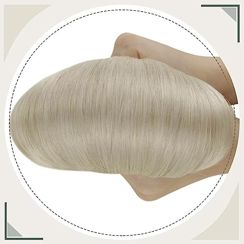 Blonde Hair Extensions Micro Ring Remy Human Hair 16 Inch #TOP6