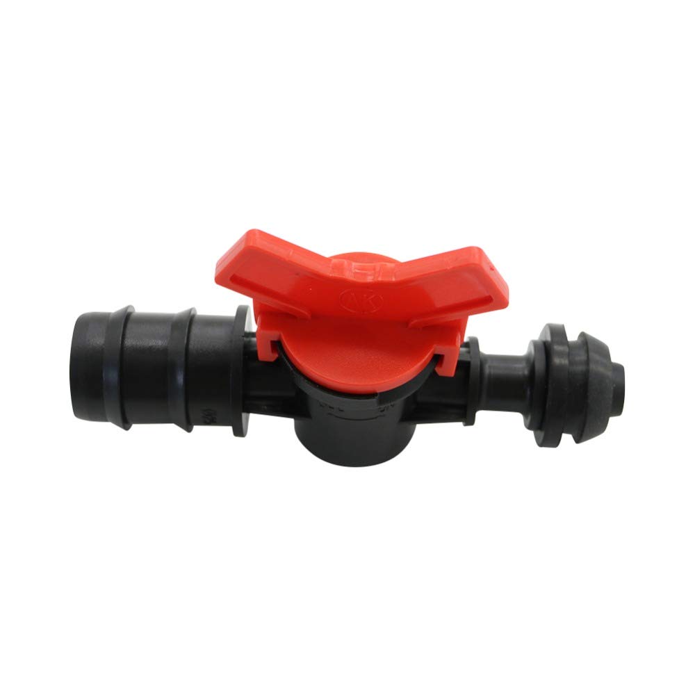Sistema de riego de rociadores de césped Conector de grúas de la válvula de bypass de riego de goteo Conector DN25 Tubo conjuntos de efecto invernadero de invernadero Irrigación de riego Accesorios de