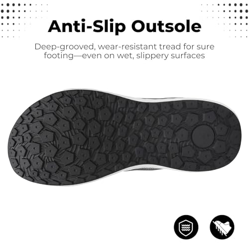 Image of Mens Wide Toe Box Walking Shoes Running Athletic Sneakers-Breathable Lightweight Non-Slip