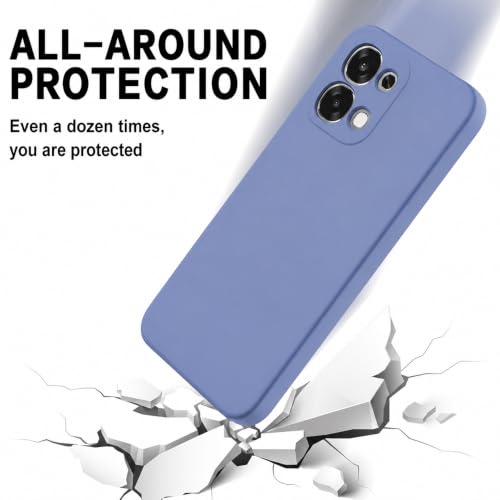 Image of Back Cover Compatible with Vivo T5x 5G /Y51 Pro 5G /iQOO Z11x 5G | Full Camera Protection | Premium Liquid Silicon Case | Flexible Bumper Case for Vivo T5x 5G / Y51 Pro 5G / iQOO Z11x 5G (Blue)