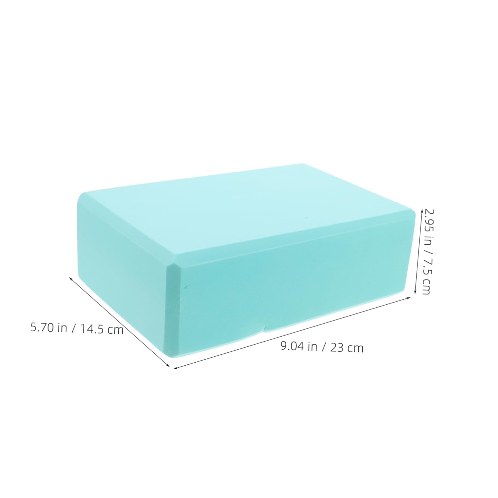 POPETPOP Eva Yoga Blocks Non-slip Home Workout Balance Blocks Child-friendly Adult Supportive Exercise Bricks