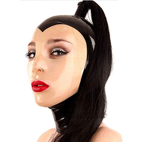 Masque caoutchouc avec capuche BC06 pour soirées à thème et cosplay - 2