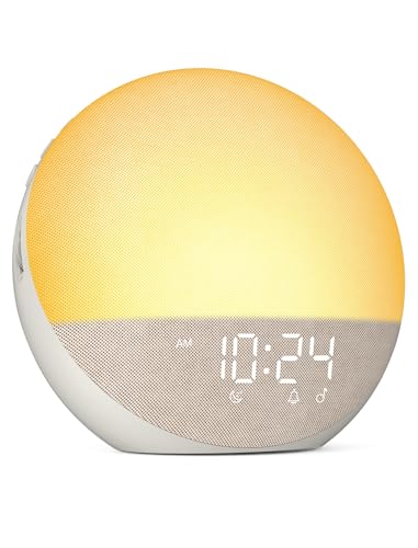 Acedeck Sunrise Alarm Clock – Wake Light & Sounds