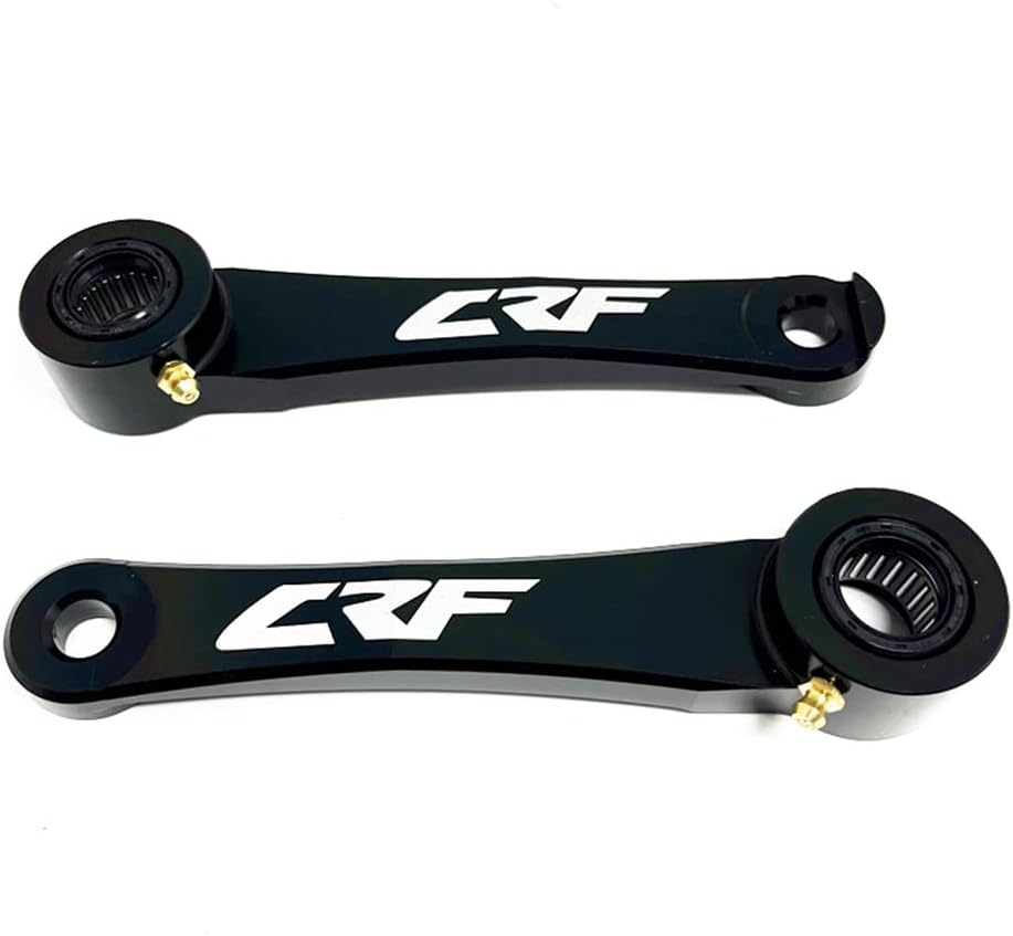 CRF450L -1.5"Lowering Link Rear Drop Link Compatible With CRF450RL CRF 450L 2019-2024 CRF250R 250RX 2018-2024 CRF 450R 450RX 2017-2024 CNC Motorcycle Rear Suspension Linkage Arm Kit (Red)