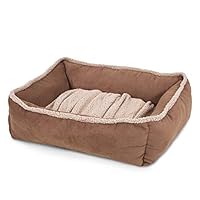 Algopix Similar Product 1 - Aspen Pet Shearling Lounger with Dig N