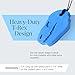 ARK Dino-Bite, Chew Necklaces for Sensory Kids and Adults, Oral Fidget for Autism, ADHD, SPD, Anxiety, Medical-Grade Sensory Chew Necklace, Standard, Softest, Dark Blue