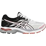 ASICS Women's Gel-Flux 4 Running Shoe, White/Snow/Flash Coral, 8 M US
