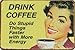 Produktbild R Blechschild 20x30 cm Drink Coffee do Stupid Things Faster with More Energy 300/277