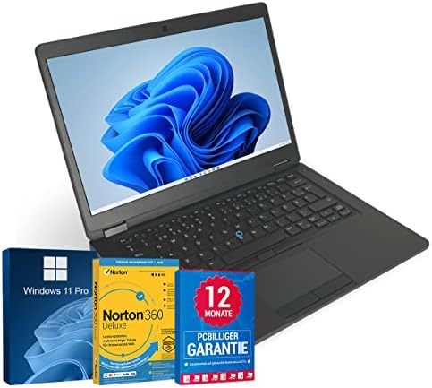 Dell Latitude 5480 14 Inch Laptop Intel Core i5-6200U@ up to 2.8GHz GB 256 SSD with Windows 11 Pro & Free Antivirus Software HDMI Webcam incl. 12 Months (Refurbished) PCB2-334991454 - View 3
