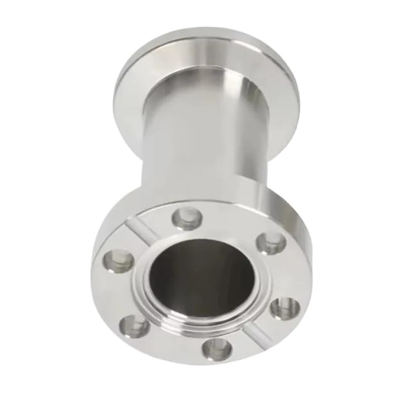 Brida reductora de acero inoxidable 304 serie CF a adaptador de conversión de tubería industrial serie KF(CF25 to KF25)