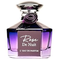 Rose De Nuit by PARIS CORNER 100ml L'Eau De Parfum for Women | Discover Perfumes, Captivate the Senses, Classic Rose Fragrances for Women | Find Your Signature Scent: Dive into this Rose Perfume Spray