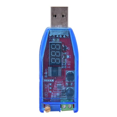 Sunicon DC-DC Power Supply Regulator Module, USB Adjustable Potentiometer Step Up Down Converter Module