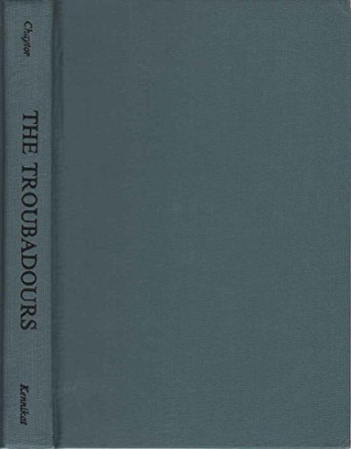 The Troubadours (English and Old Provencal Edit... 0804607516 Book Cover