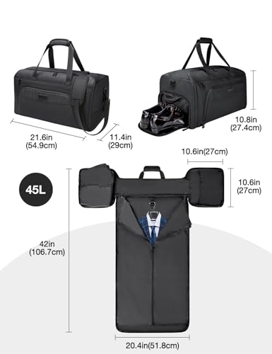 Noozion 3-in-1 Garment Duffle Bag