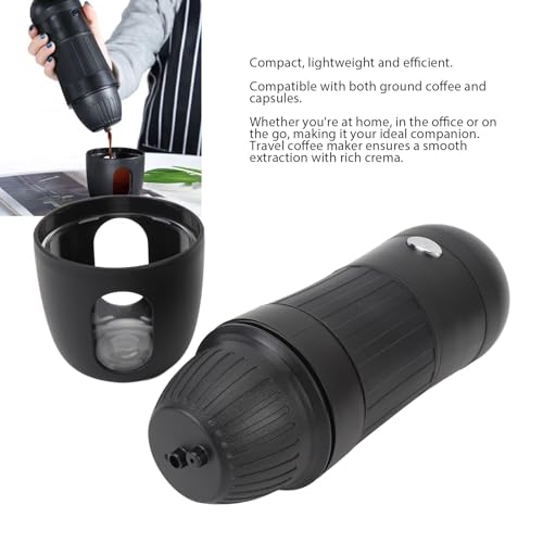 Cafetera portátil eléctrica con batería y compatibilidad cápsulas miniatura 3