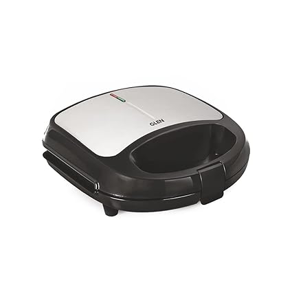 Glen Electric Sandwich Maker Grill with Non-Stick Coating Plates, 750 - (3025GRILL)