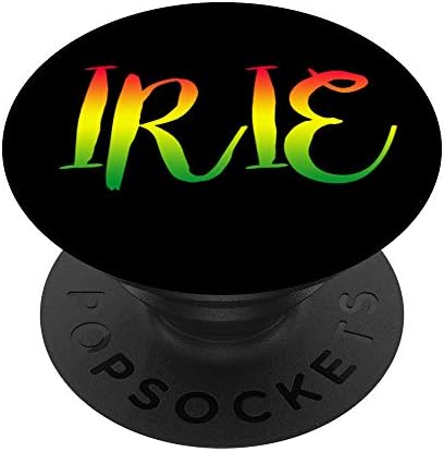 Irie – Love Rasta Reggae Gift – Roots Town Theme PopSockets PopGrip: Swappable Grip for Phones & Tablets
