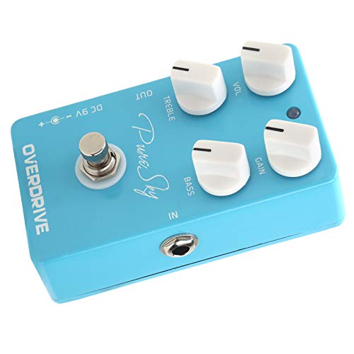 Overdrive Pédale Guitare Électrique Effet True Bypass EQ Accessoires pour Instruments de Musique Bleu - Les Beatles, Paul McCartney, John Lennon, RIngo Starr, George Harrison Overdrive Pédale Guitare Électrique Effet True Bypass EQ Accessoires pour Instruments de Musique Bleu – Image 8