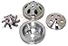 Compatible/Replacement for CHEVY SMALL BLOCK COMPLETE PULLEY SET (LWP) - MACHINED