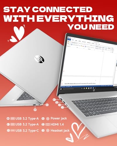 HP 2026 Laptop 17.3" Core i5 16GB 512GB SSD Windows 11 Pro miniatura 7