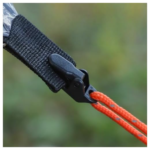 20-Piece Tent Clip, Fixing Clamp for Outdoor Camping & Tent Setup, Practical Gadget for Stable Tent Securing