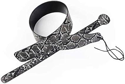 Amazon Ba S Rex ギター ストラップ 蛇柄 ヘビ柄 グレー Puレザー エレキギター フォークギター ベース 用 エレキ アコギ ギターストラップ 楽器 音響機器