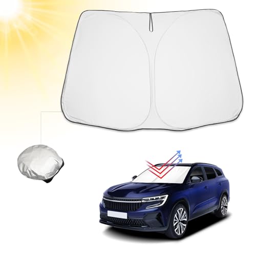Pare-soleil voiture compatible Espace 5 protection chaleur couverture pare-brise anti-UV 2016-2022